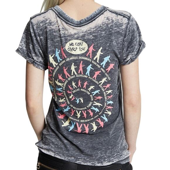 RECYCLED KARMA Genesis We Can’t Dance Tour Tee Size XS New without Tag - Picture 2 of 9